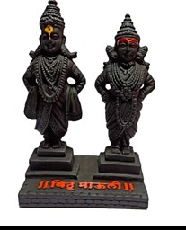 Picture of Vithhal Rukmini - Black Statue 